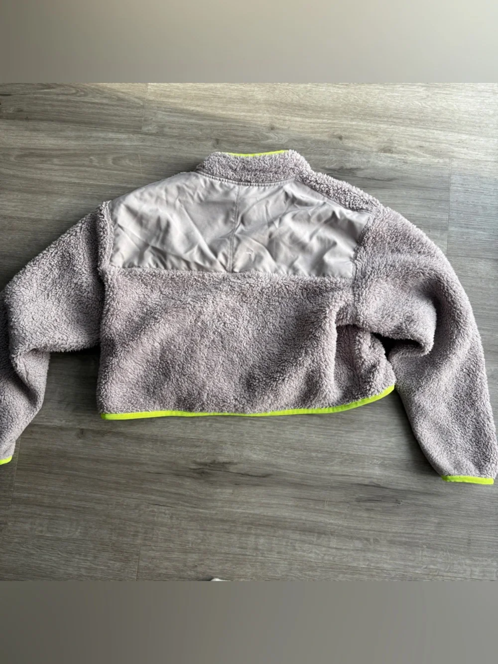 Nike cropped fleece 1/4 zip sweatshirt - Picture 6 of 6